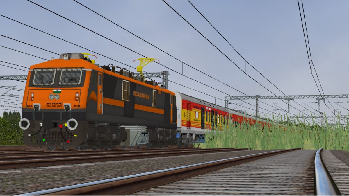 SSW HWH WAP7 39263 AMRIT BHARAT For Msts - Image 3